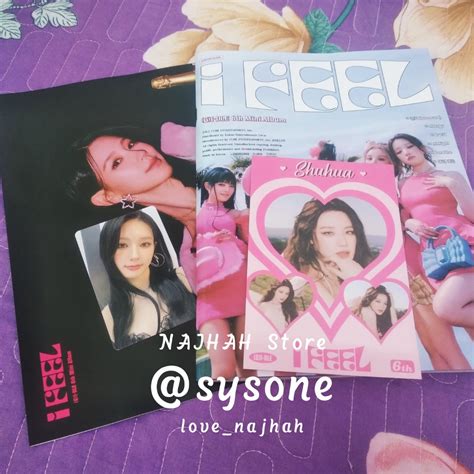 WTS G I DLE GIDLE I FEEL Full Set Photobook Ver Hobbies Toys