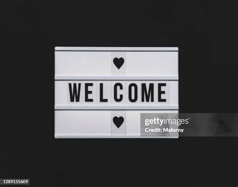 493 Neon Welcome Sign Stock Photos High Res Pictures And Images