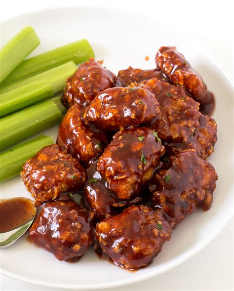 Honey Barbecue Chicken Bites Chef Savvy