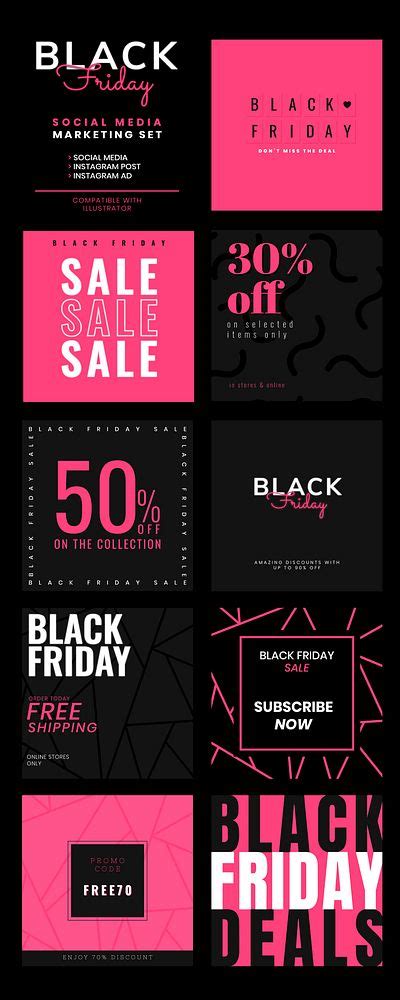 Black Friday Deals Vector Bold Premium Vector Rawpixel