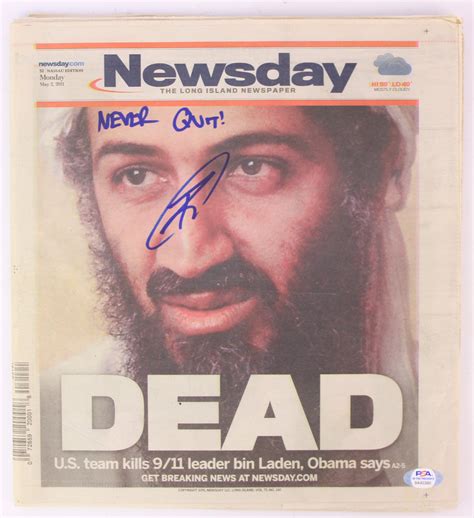 Lot Detail Robert O Neill Navy Seal Signed Osama Bin Laden