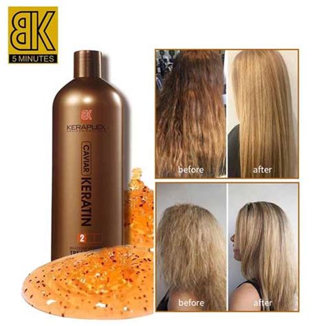 BK Keraplex Brazilian Magical Keratin Hair Straightener Treatment