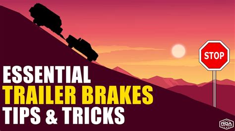 How To Properly Use Your Trailerrv Brakes Tips And Tricks Youtube