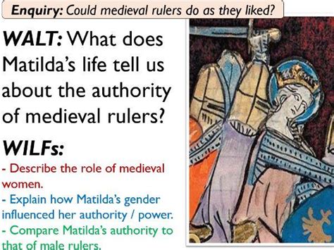 Empress Matilda Lady Of The English Teaching Resources