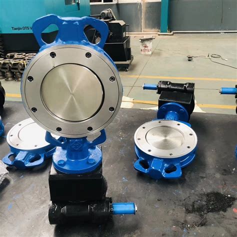 ANSI API Industrial Usage Gas Globe Double Eccentric Butterfly Valve