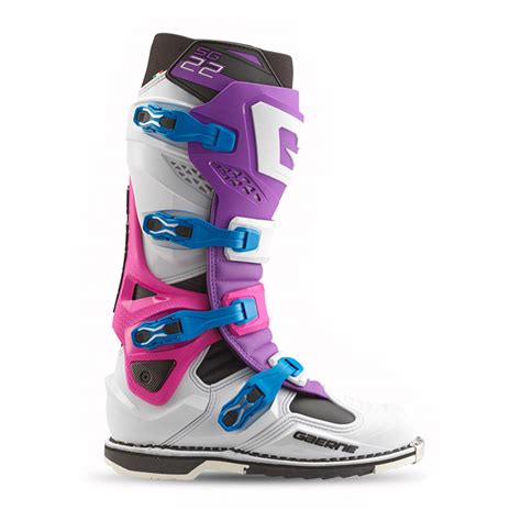 Gaerne Sg Boots White Rhodamine Ga Boots Motostorm