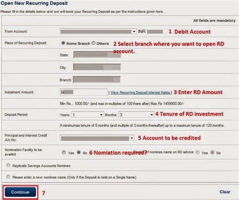 How To Open Online Recurring Deposits Rd In Hdfc Bank Through