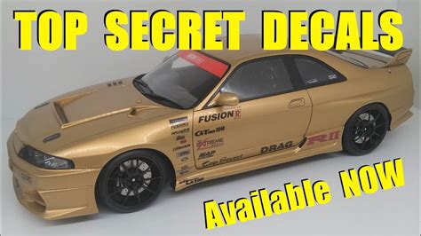 Top Secret Decals Available Now For Your Ignition Top Secret Nissan R