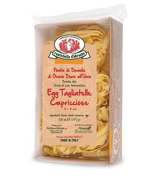 Rustichella Dabruzzo Egg Tagliatelle Capricciose Market Hall Foods