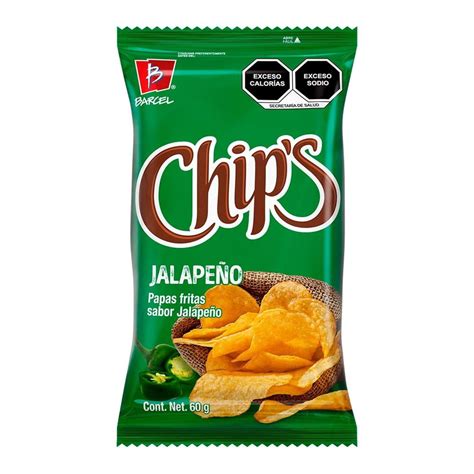 Papas fritas Barcel Chips sabor jalapeño 60 g Bodega Aurrera en línea