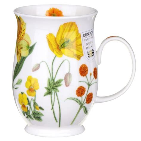 Dunoon Melody Yellow Suffolk Shape Mug Temptation Gifts