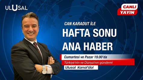 Milli Devlet Bildirgesi Ilan Edildi Ana Haber Can Karadut Canli