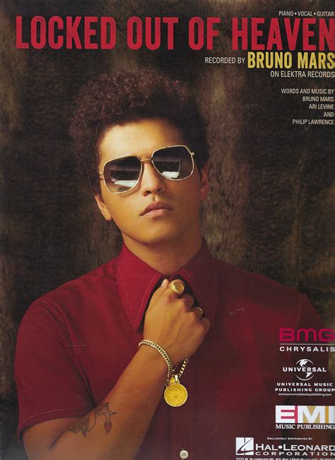 Bruno Mars Locked Out of Heaven Sheet Music - Walmart.com - Walmart.com