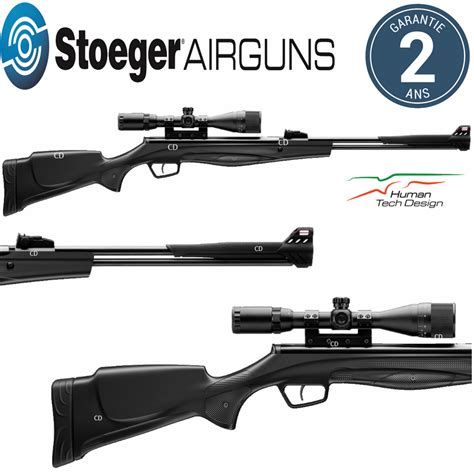 Pack Carabine Stoeger Airguns Rx Bois Joules Lunette X