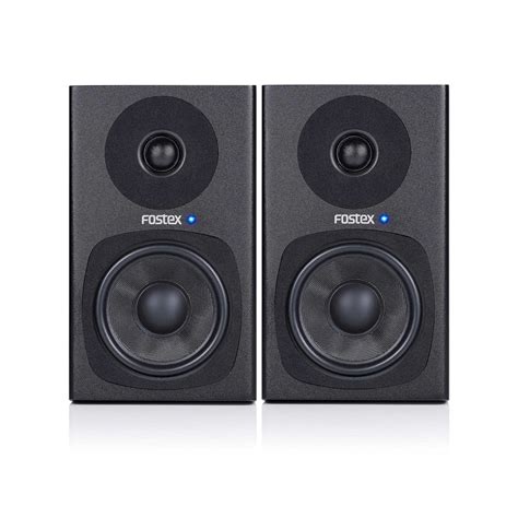 Disc Fostex Pm D Active Studio Monitors Pair Black At Gear Music