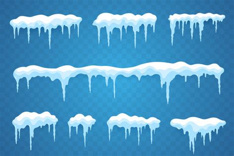 Single Icicle Clipart