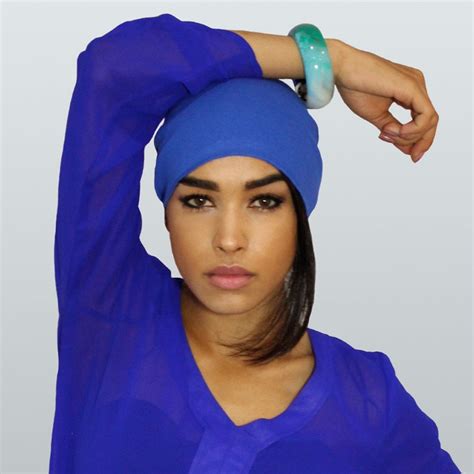 Egyptian Blue Headwrap Cotton Scarf For Men Or Women For Etsy