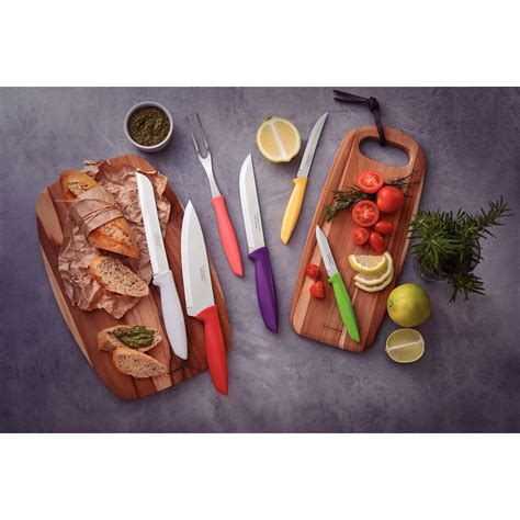 Tramontina Plenus 6 Piece Knife Set With Stainless Steel Blades And