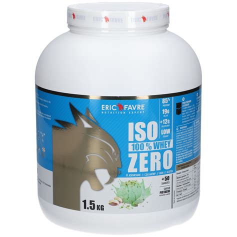 Eric Favre Iso Zero Whey Prot Ine Pistache G Redcare Pharmacie