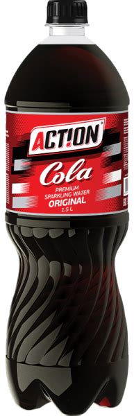 Напиток сильногазированный безалкогольный Action COLA ТМ - «Может ...