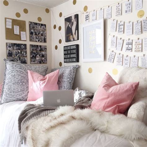 20 Pink And Grey Dorm Room Ideas The Urban Decor