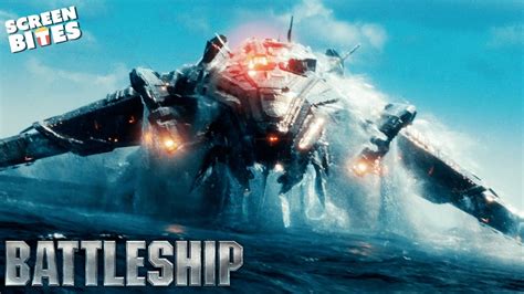 First Alien Attack | Battleship (2012) | Screen Bites - YouTube