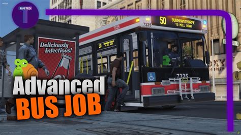 Advanced Bus Driver Job FiveM ESX Script YouTube