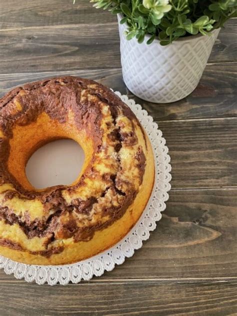 Ciambella Variegata Con Cioccolato LE RICETTE DI FRANCESCA