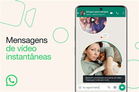 Whatsapp Lan A Atualiza O Mensagens Instant Neas De V Deo Gp