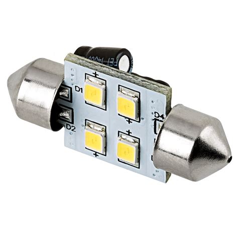 De3175 Led Bulb 4 Smd Led Festoon 30mm Super Bright Leds