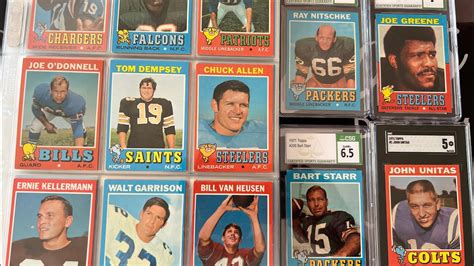 1971 Topps Football Complete Set Vintage Football HOF Cards YouTube