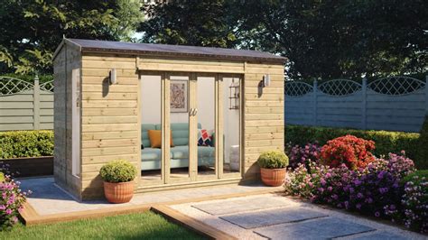 12 x 6 Insulated Garden Room | Premium Quality Garden Sheds