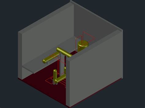 machine room  dwg  kb cad library