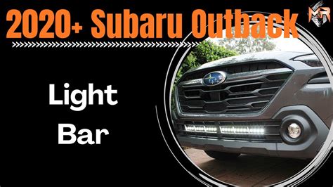 Subaru Outback Light Bar Install Tutorial By Mandr Automotive Youtube