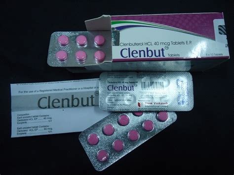 Clenbut Clenbuterol Hcl 40 Mcg Shree Venkatesh Site Cu Vanzare De