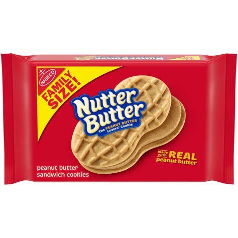 Buy Nutter Butter Family Size Peanut Butter Sandwich Cookies, 16 oz ...