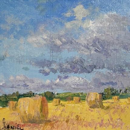 Peinture Moisson Picardie 2 par Daniel Carré d artistes