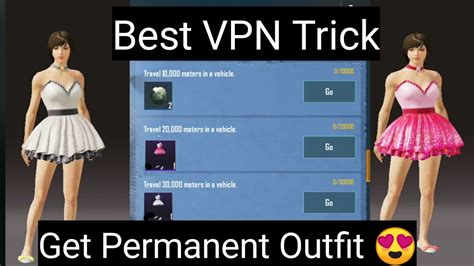 Pubg Mobile New Best VPN Trick Get Permanent Outfit Permanent