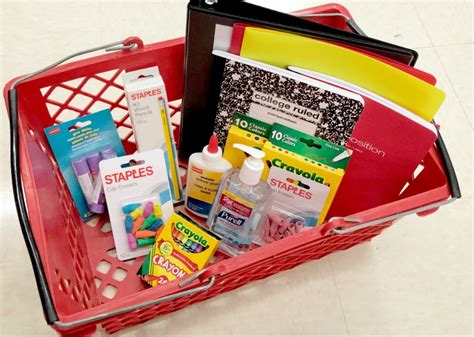 Buying school supplies is a great way to give your kids regular ...