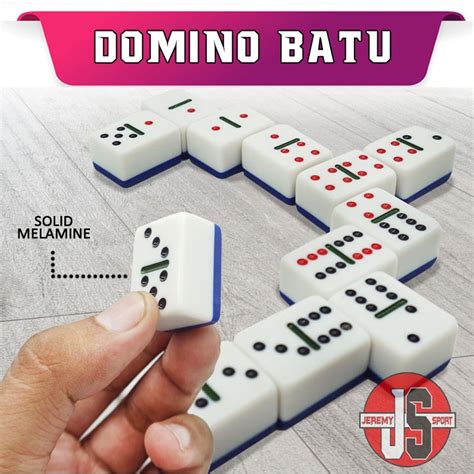 Jual Domino Batu Gaple Balok Akrilik Dam Mahjong Game Shopee Indonesia