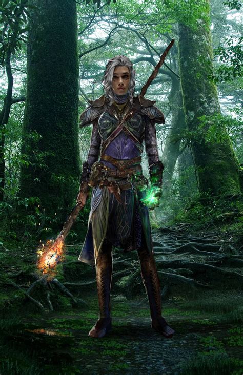 Dragon Age Elven Mage By Uncannyknack On Deviantart Dragon Age