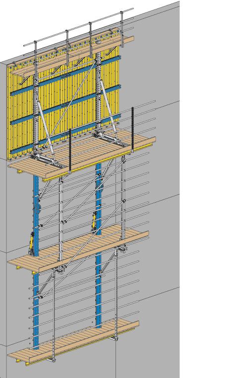 Doka Automatic Climbing Formwork Xclimb