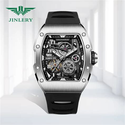 Jinlery Luxury Mechanical Watch Richard Automatic Watches For Men