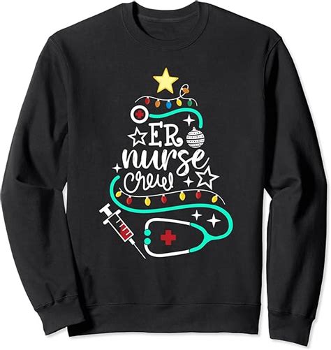 Er Nurse Crew T Merry Christmas Emergency Room Nursing