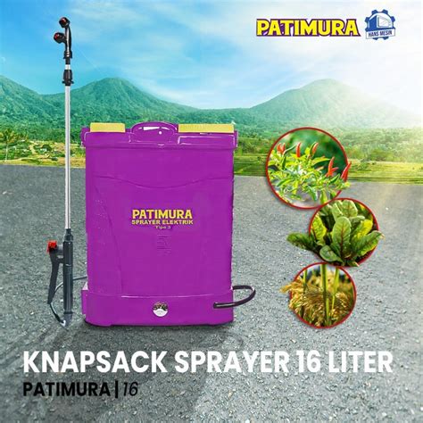 Jual Sprayer Elektrik 16 Liter SNI Patimura By CBA Shopee Indonesia