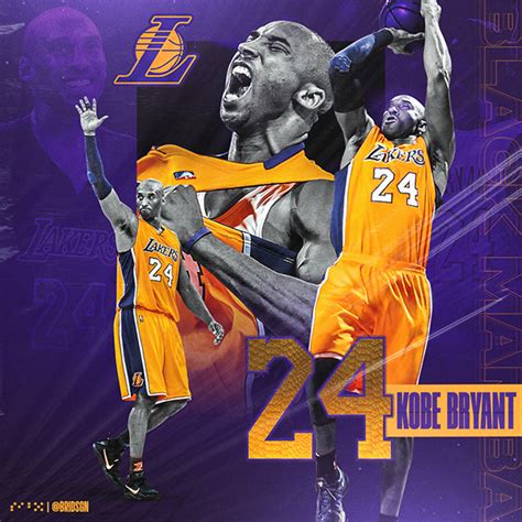 Kobe Bryant The Black Mamba On Behance