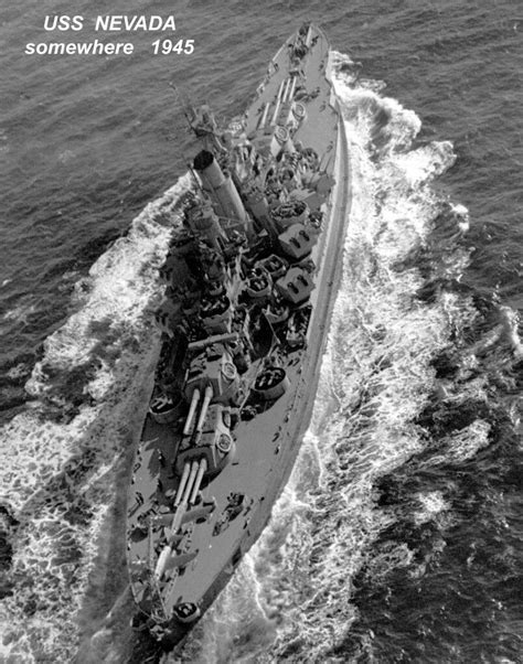 Pin by Sean DeCarlo on USS Nevada BB-36 | Warship, Us navy ships ...