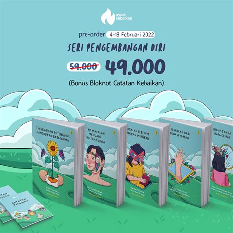 Jual Seri Buku Nyala Kebaikan Pengembangan Diri Bright Publisher