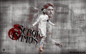 Sergio Ramos 013 Real Madryt Primera Division Hiszpania Tapety Na