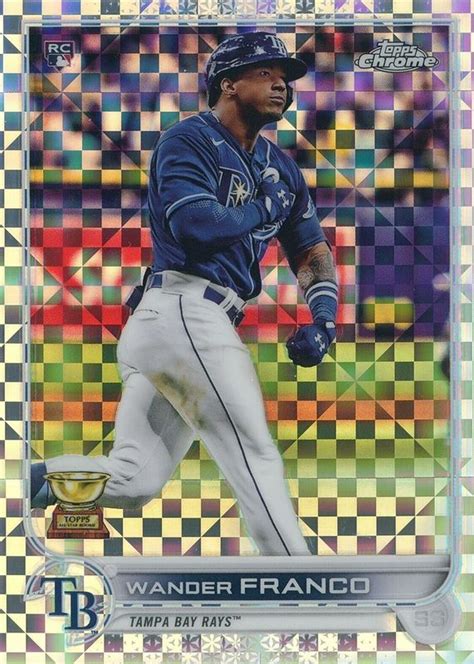 Wander Franco 2022 Topps Chrome 35 X Fractor Price Guide Sports Card